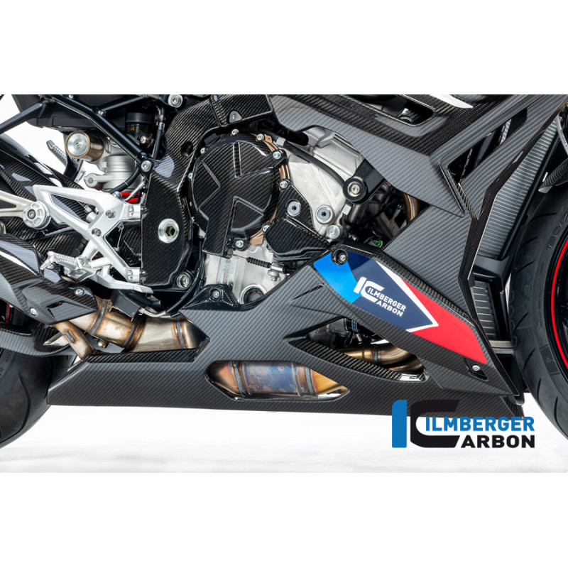 Sabot moteur avec kit de fixation carbone pour BMW S 1000 R | Ilmberger Carbon
