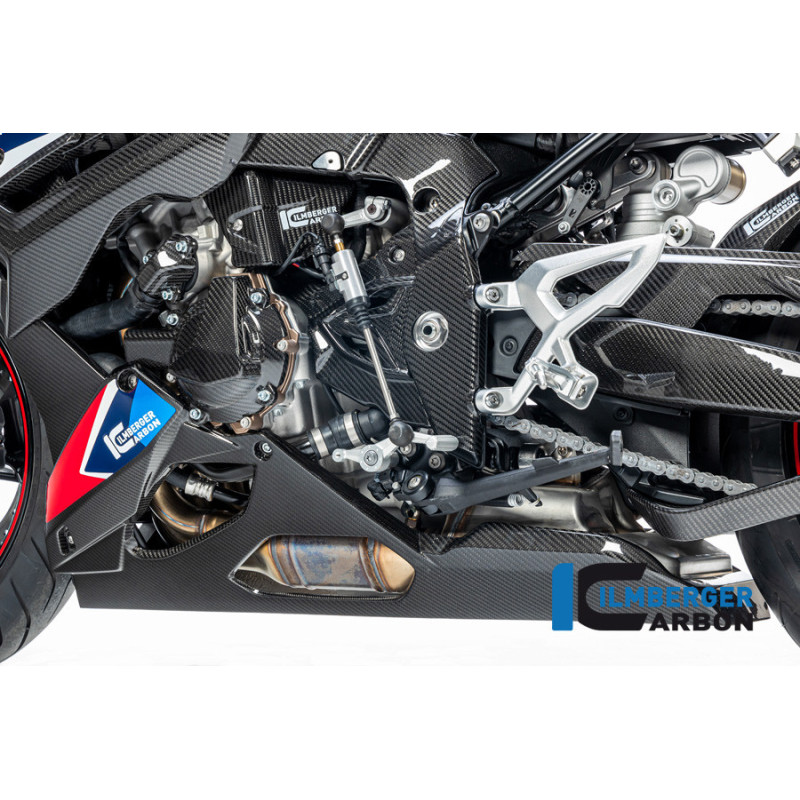 Sabot moteur avec kit de fixation carbone pour BMW S 1000 R | Ilmberger Carbon