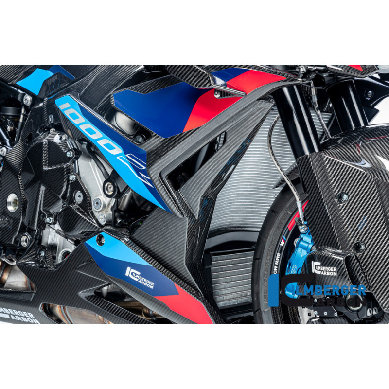 Habillage de radiateur droit carbone pour BMW S 1000 R (E5+) | Ilmberger Carbon