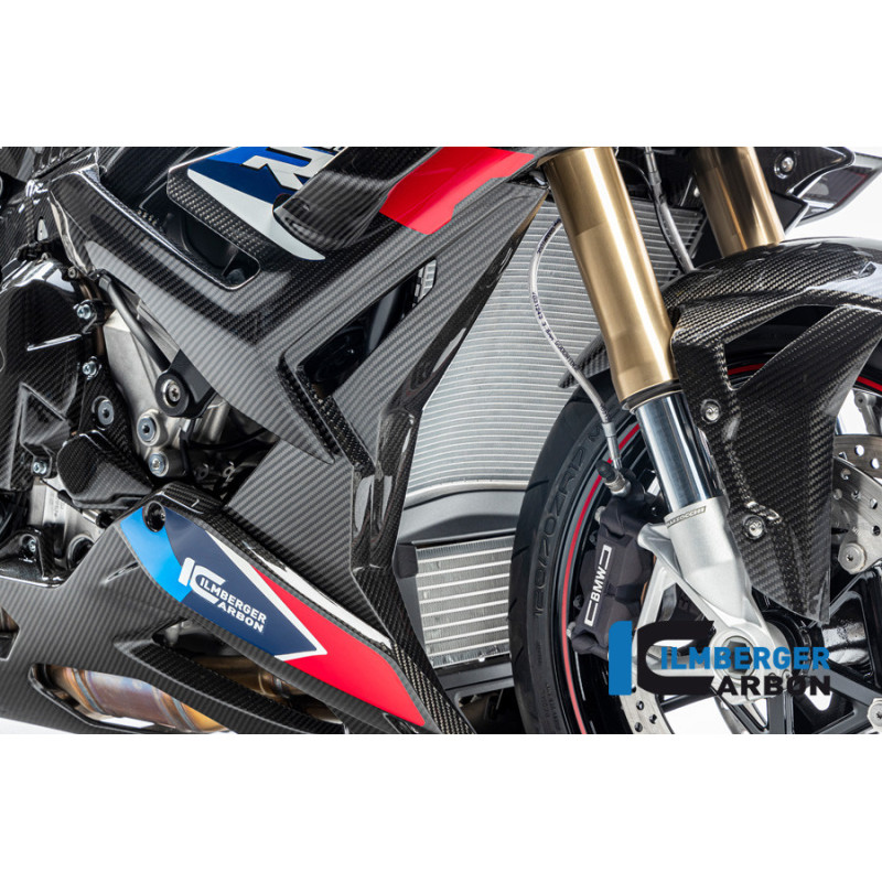 Habillage de radiateur droit carbone pour BMW S 1000 R (E5) | Ilmberger Carbon