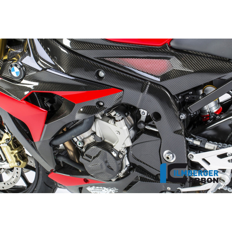 Cache de cadre gauche carbone pour BMW S 1000 R (E3) | Ilmberger Carbon