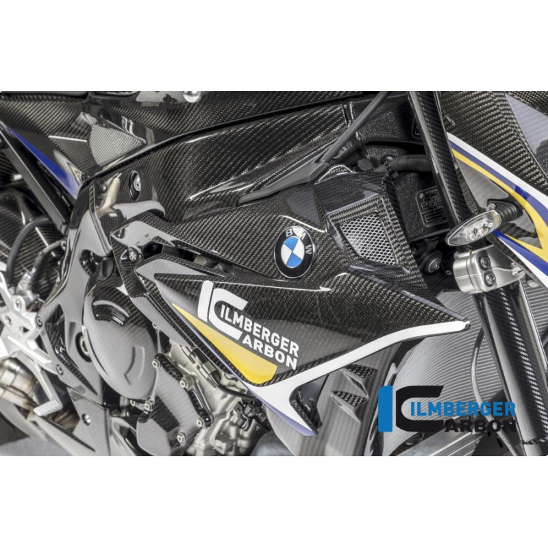 Habillage de radiateur droit carbone pour BMW S 1000 R (E4) | Ilmberger Carbon