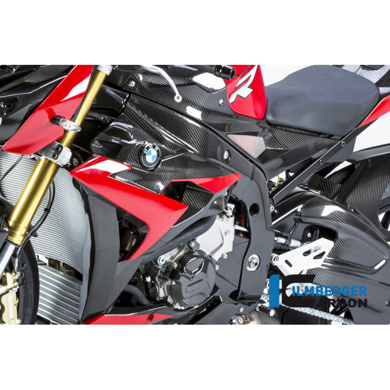 Habillage de radiateur gauche carbone pour BMW S 1000 R (E3) | Ilmberger Carbon