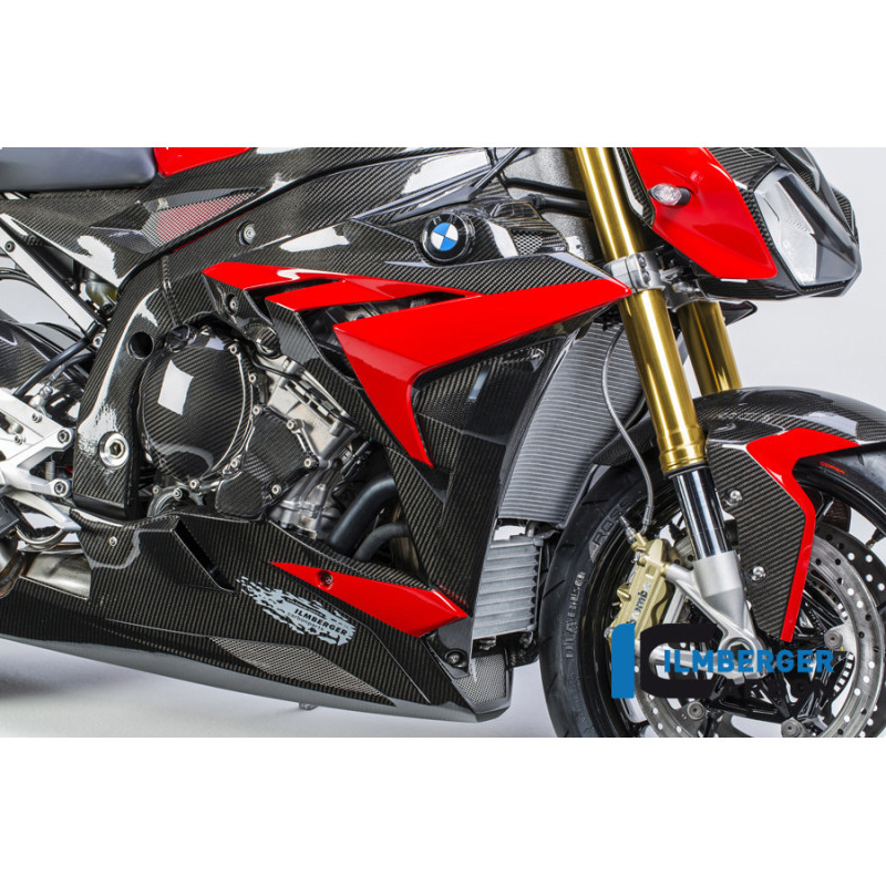 Habillage de radiateur droit carbone pour BMW S 1000 R (E3) | Ilmberger Carbon