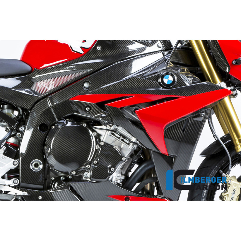 Habillage de radiateur droit carbone pour BMW S 1000 R (E3) | Ilmberger Carbon