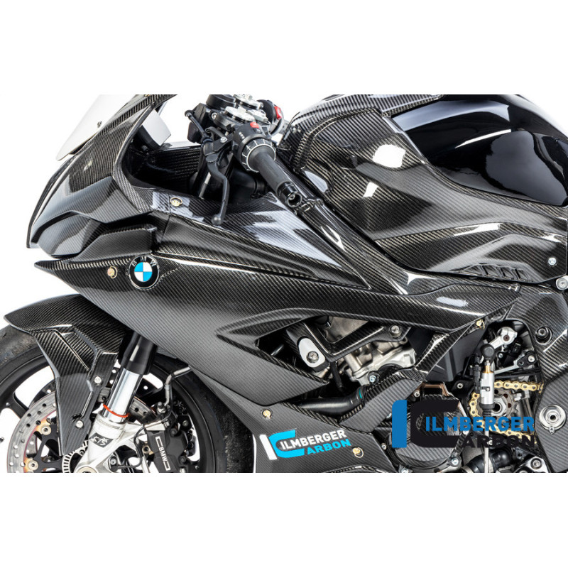 Flanc de carénage gauche circuit carbone pour BMW S 1000 RR | Ilmberger Carbon