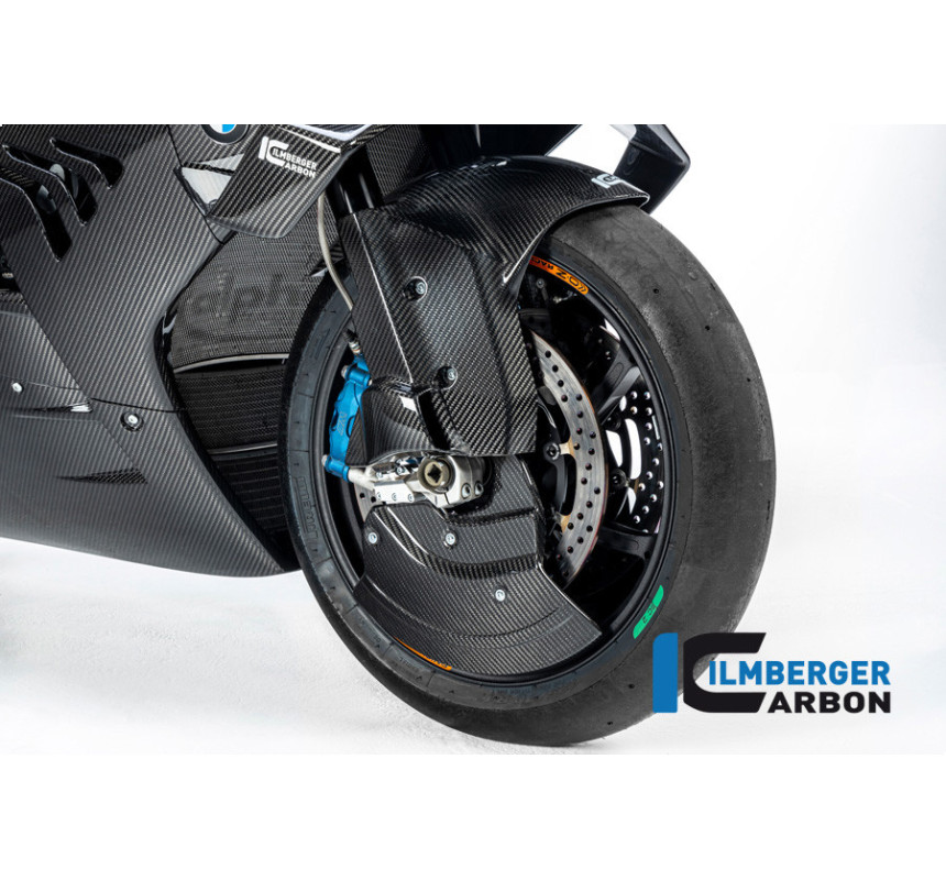 Garde-boue avant à canaux d'air circuit carbone pour BMW S & M 1000 RR | Ilmberger Carbon