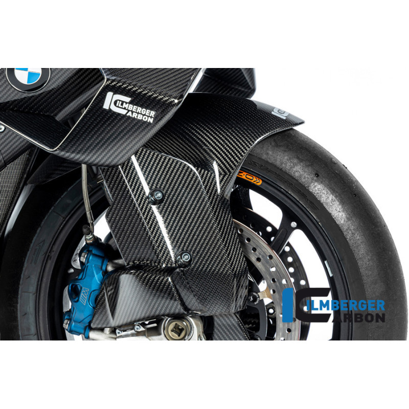 Garde-boue avant à canaux d'air circuit carbone pour BMW S & M 1000 RR | Ilmberger Carbon