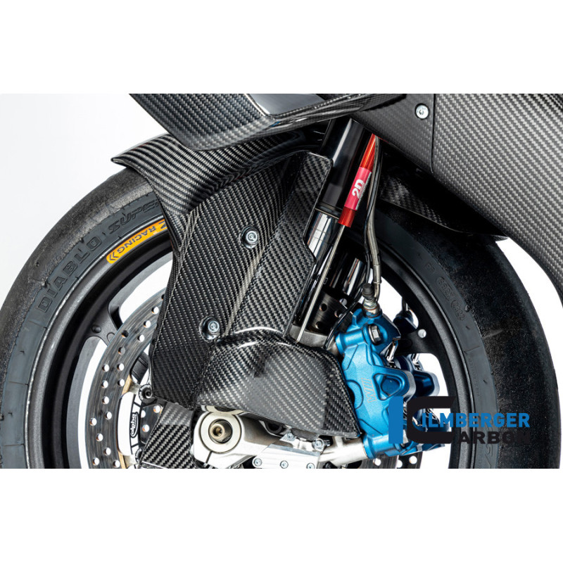 Garde-boue avant à canaux d'air circuit carbone pour BMW S & M 1000 RR | Ilmberger Carbon