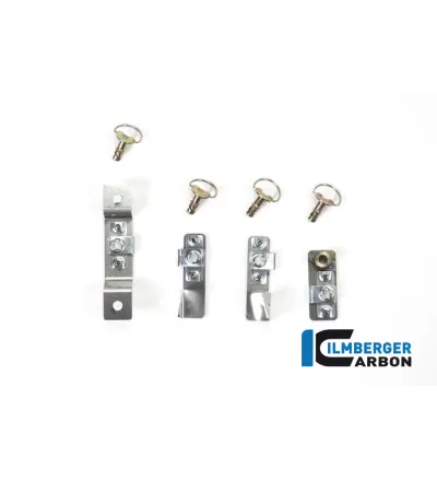 Kit de supports de carénage circuit carbone pour BMW S 1000 RR | Ilmberger Carbon