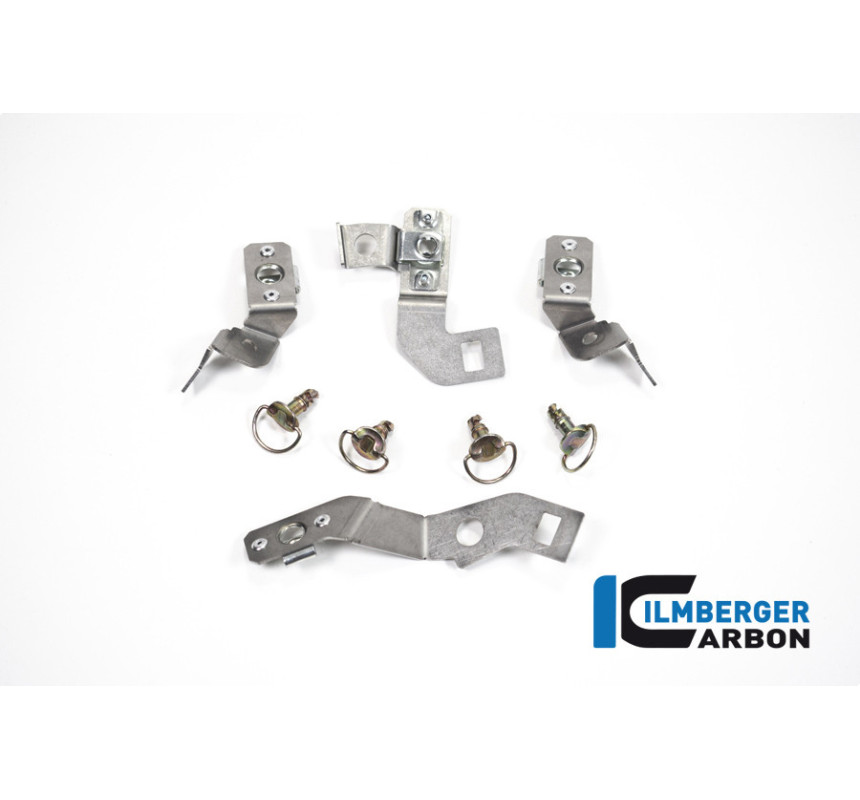 Kit de supports de carénage circuit carbone pour BMW S & M 1000 RR | Ilmberger Carbon