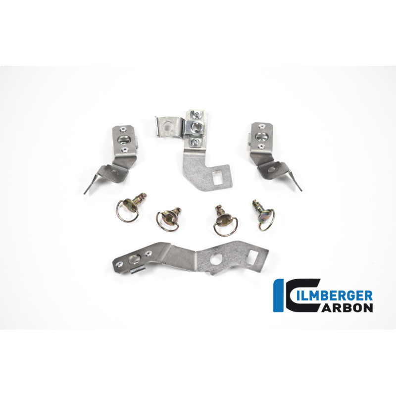 Kit de supports de carénage circuit carbone pour BMW S & M 1000 RR | Ilmberger Carbon