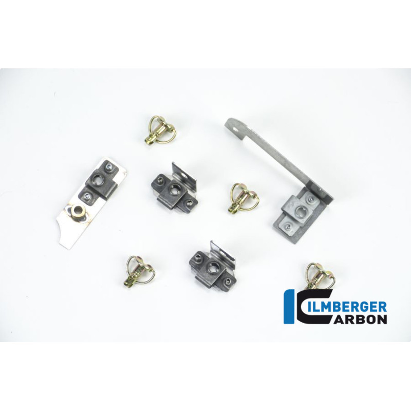Kit de supports de carénage circuit carbone pour BMW S 1000 RR | Ilmberger Carbon