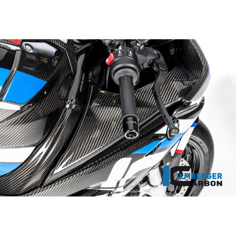 Partie supérieure de flanc de carénage droite carbone pour BMW S & M 1000 RR | Ilmberger Carbon