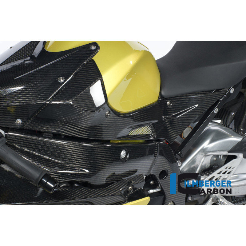 Cache latéral de réservoir gauche carbone pour BMW S 1000 RR | Ilmberger Carbon