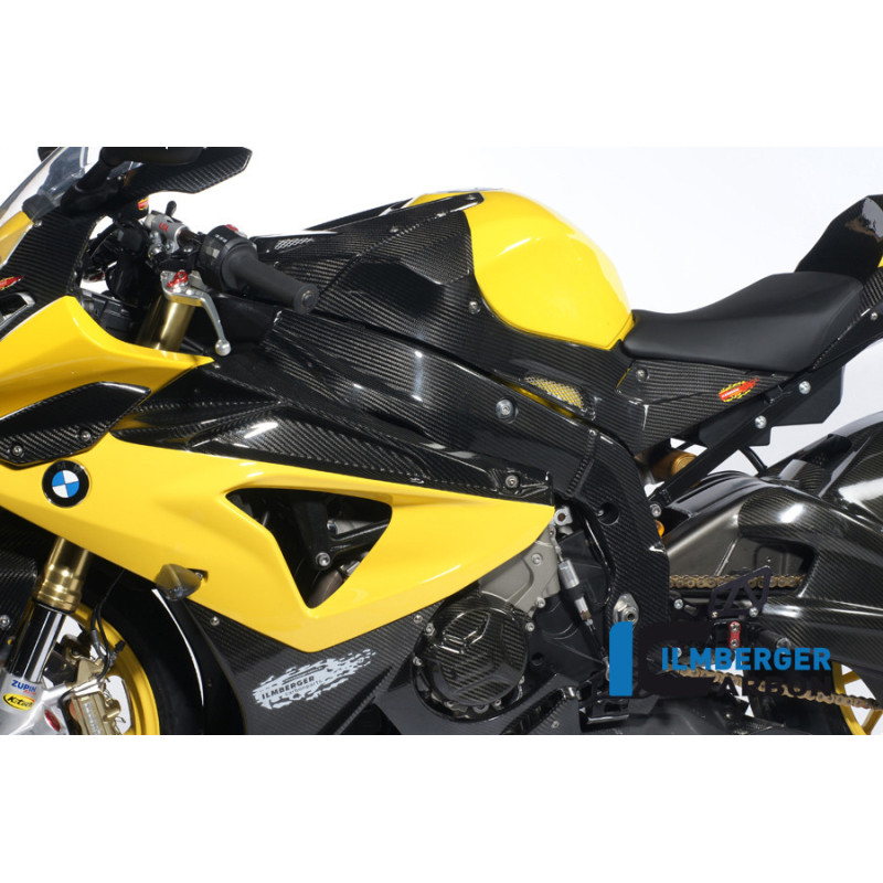 Cache latéral de réservoir gauche circuit carbone pour BMW S 1000 RR | Ilmberger Carbon