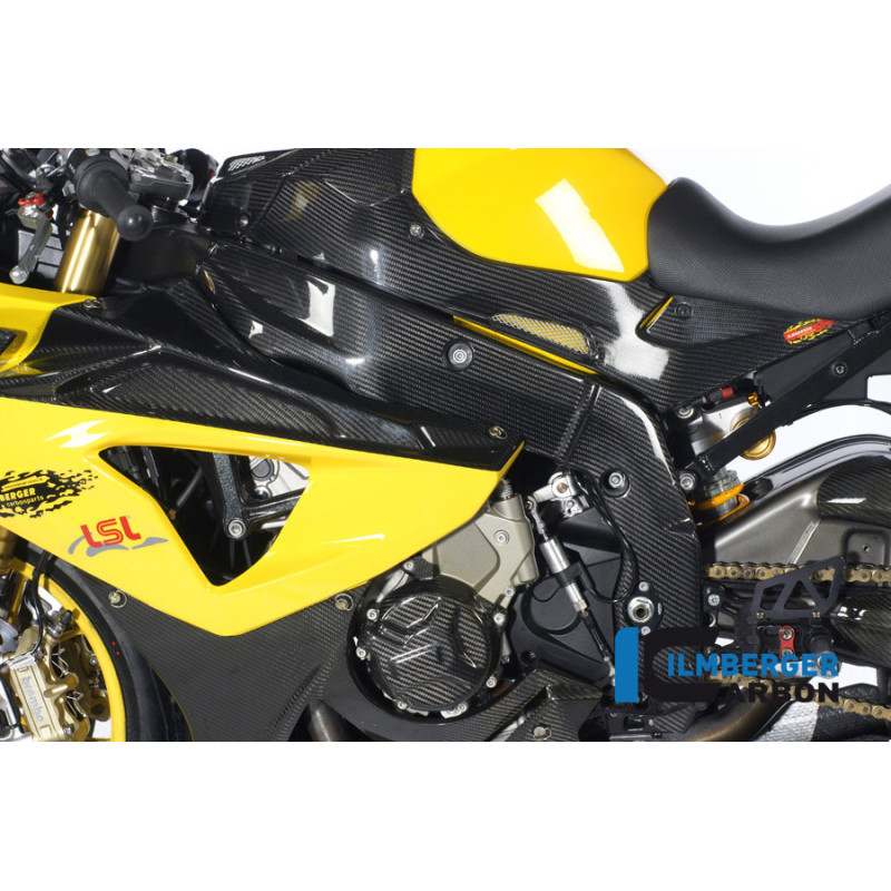 Cache de cadre gauche carbone pour BMW S 1000 RR | Ilmberger Carbon