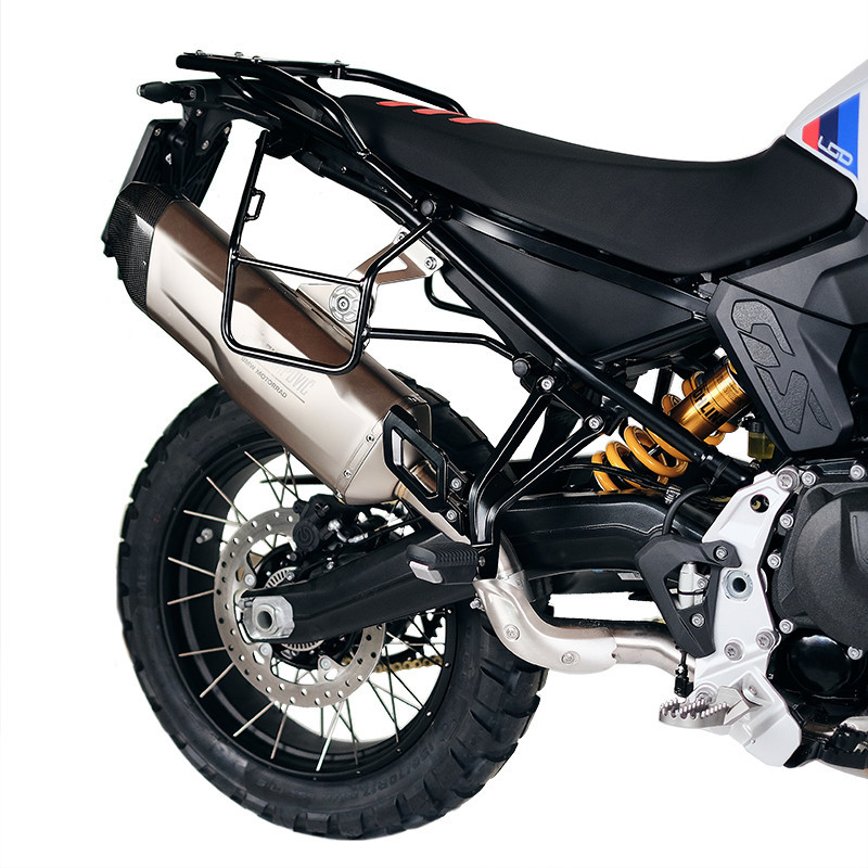 Sacoche latérale en toile 22L-30L + support droit pour F 900GS - L'atelier Bleu Motostore