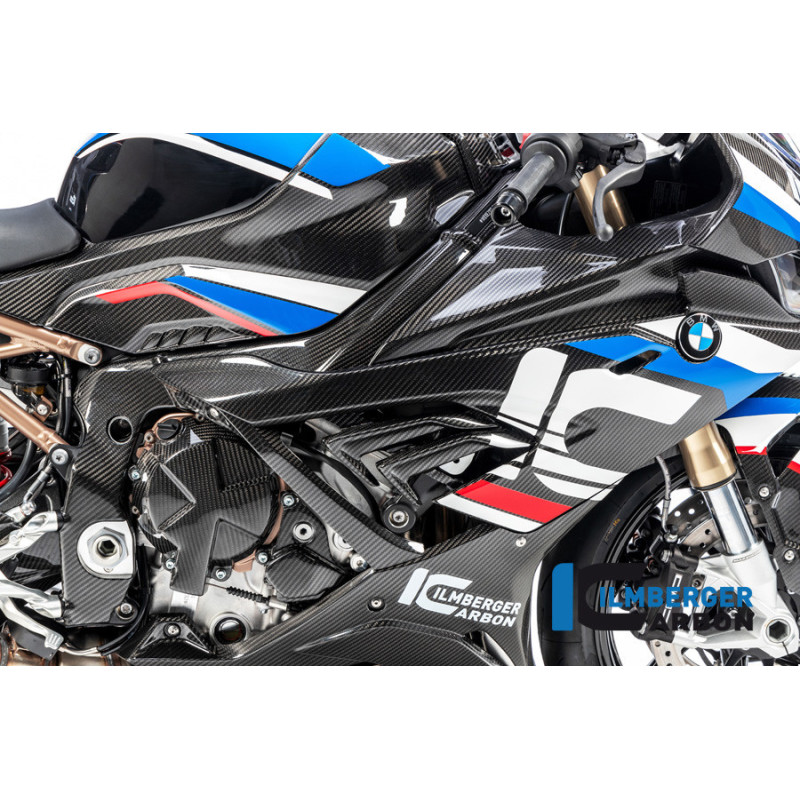 Cache de cadre grand modèle droit carbone pour BMW S & M 1000 RR | Ilmberger Carbon