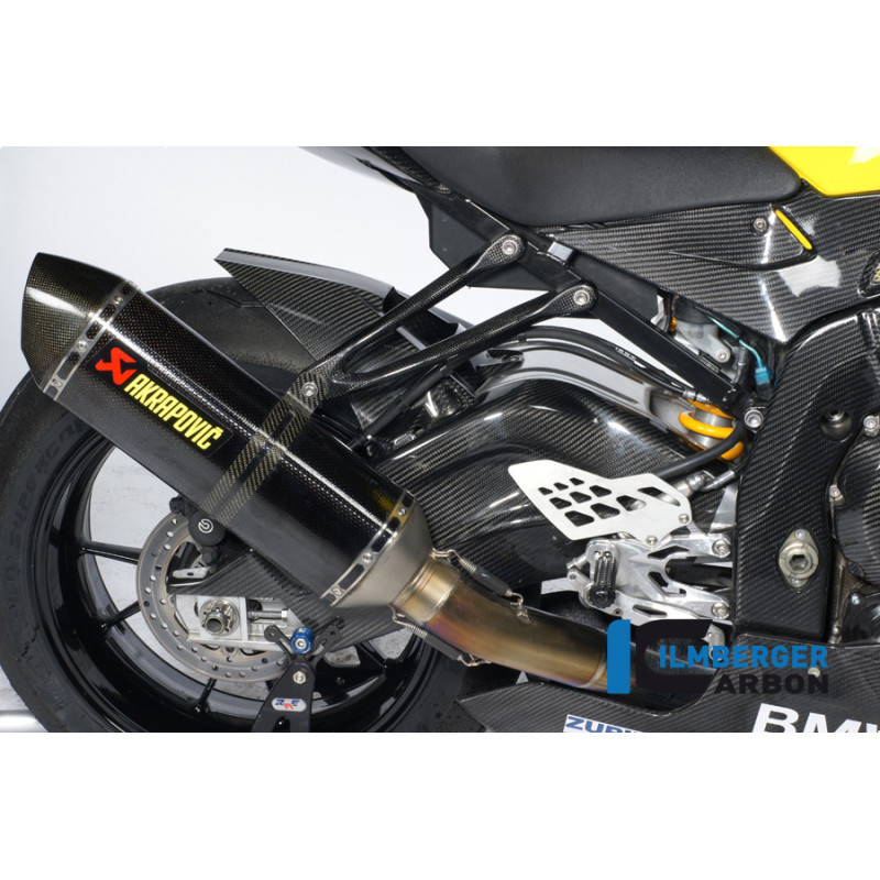 Caches de bras oscillant circuit carbone pour BMW S 1000 RR | Ilmberger Carbon