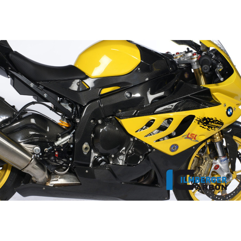 Caches de cadre circuit carbone pour BMW S 1000 RR | Ilmberger Carbon