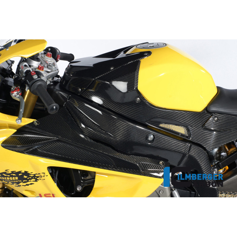Caches de cadre circuit carbone pour BMW S 1000 RR | Ilmberger Carbon