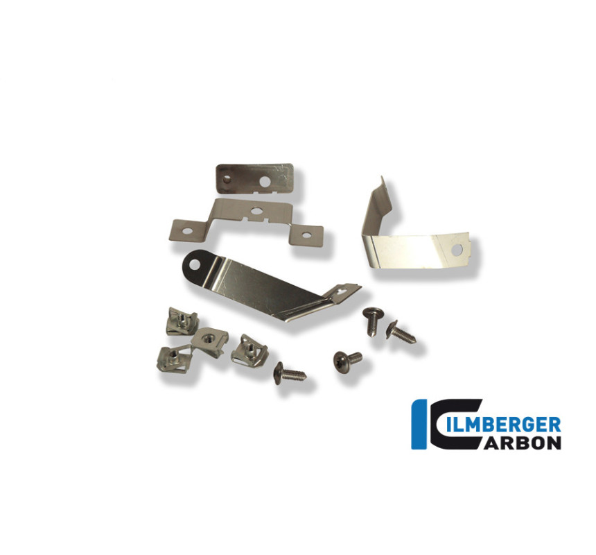 Kit de fixation de sabot moteur carbone pour BMW S 1000 RR | Ilmberger Carbon