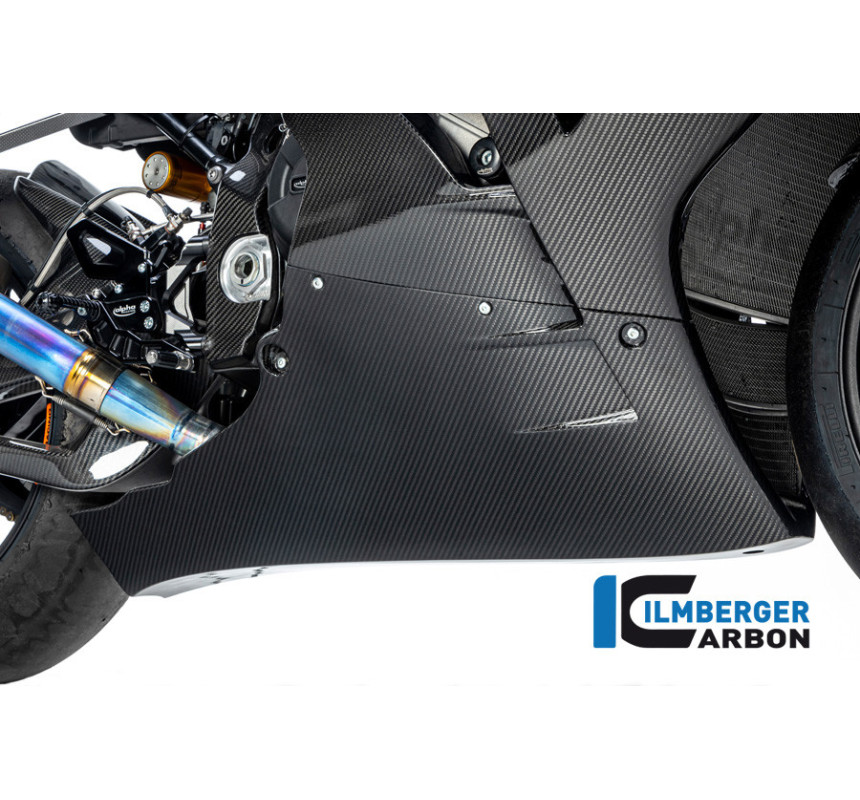 Sabot moteur circuit carbone pour BMW M 1000 RR | Ilmberger Carbon