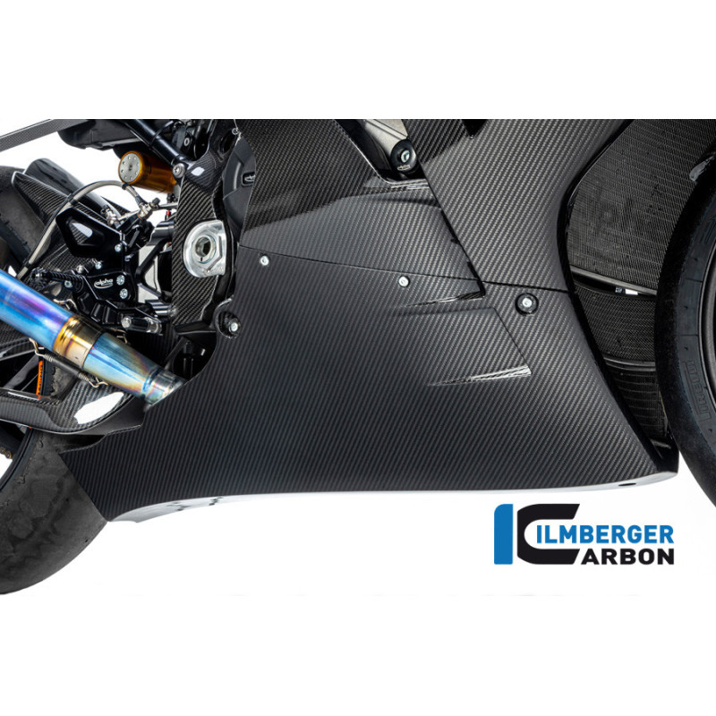 Sabot moteur circuit carbone pour BMW M 1000 RR | Ilmberger Carbon