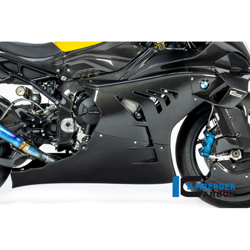 Sabot moteur circuit carbone pour BMW M 1000 RR | Ilmberger Carbon