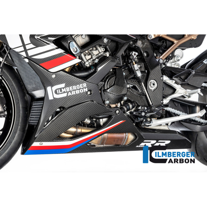 Sabot moteur version longue carbone pour BMW S 1000 RR | Ilmberger Carbon