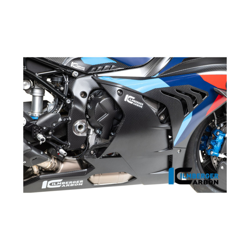 Cache de cadre droit carbone pour BMW M 1000 RR | Ilmberger Carbon