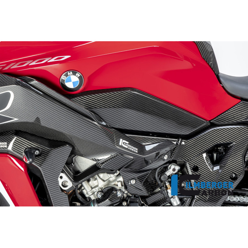 Cache latéral de réservoir bas gauche carbone pour BMW S & M 1000 XR | Ilmberger Carbon