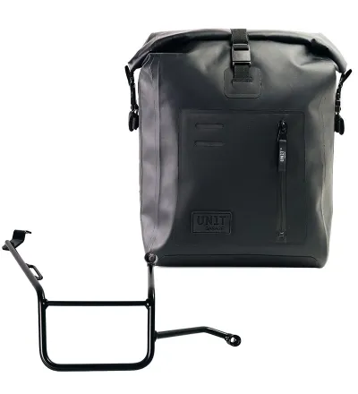 Sacoche latérale Khali en TPU 20L-26L + support droit pour F 900GS - L'atelier Bleu Motostore