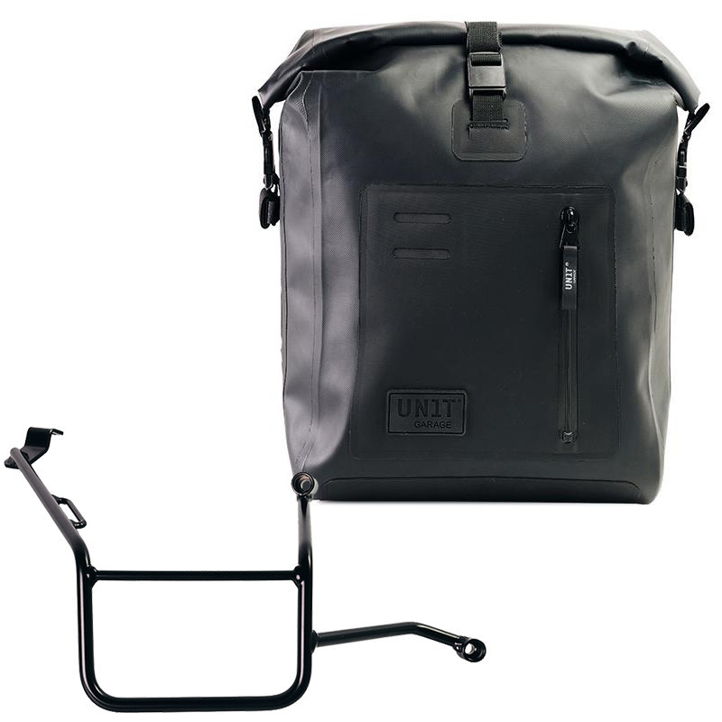 Sacoche latérale Khali en TPU 20L-26L + support droit pour F 900GS - L'atelier Bleu Motostore
