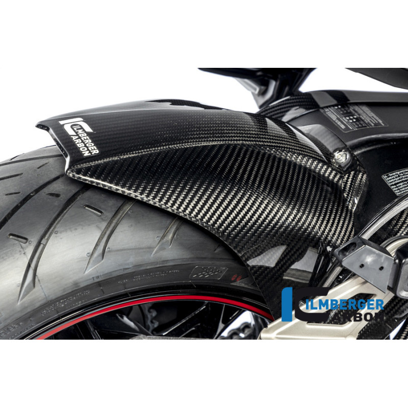 Garde-boue arrière avec protège-chaîne carbone pour BMW S & M 1000 XR | Ilmberger Carbon