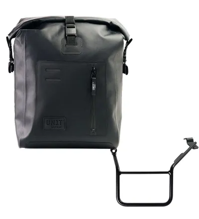 Sacoche latérale Khali en TPU 20L-26L + support gauche pour F 900GS - L'atelier Bleu Motostore