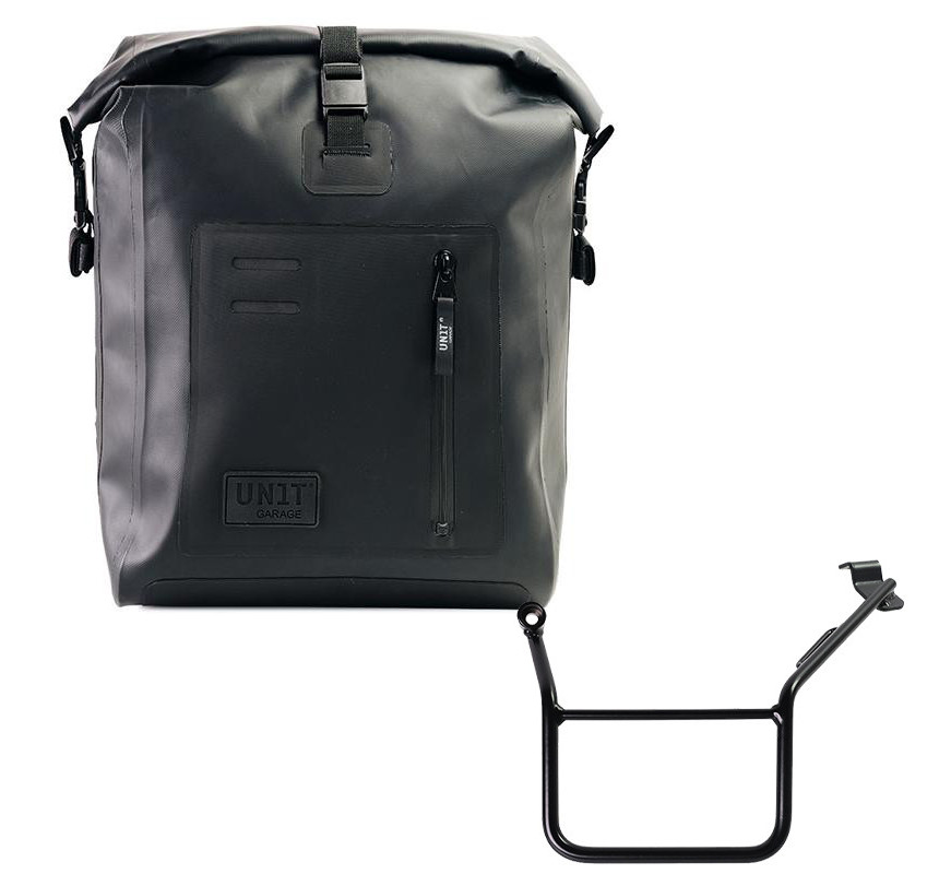 Khali TPU Side Bag 20L–26L + Left-Hand Mount for F 900GS – L'atelier Bleu Motostore