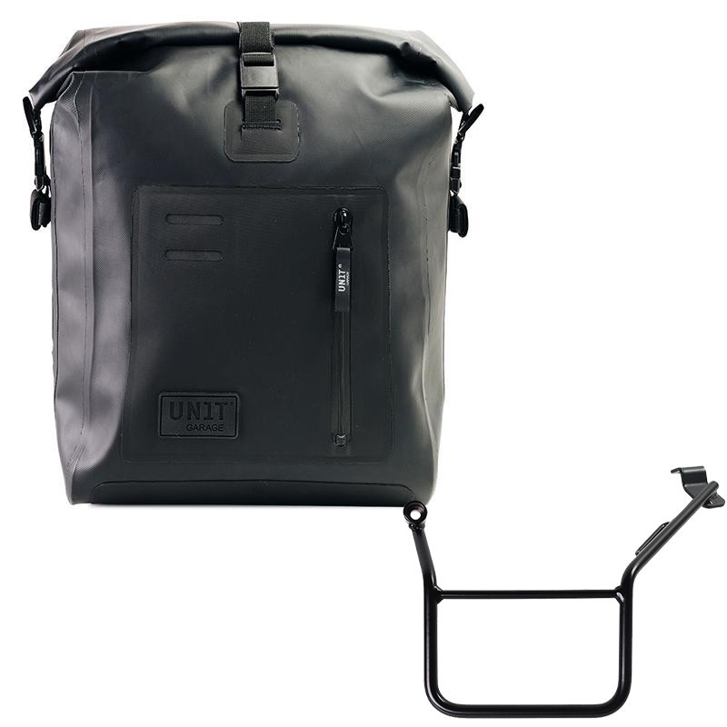Khali TPU Side Bag 20L–26L + Left-Hand Mount for F 900GS – L'atelier Bleu Motostore
