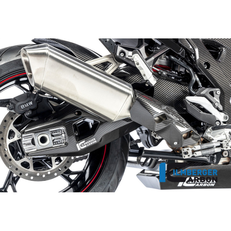 Cache de bras oscillant droit carbone pour BMW S & M 1000 XR | Ilmberger Carbon
