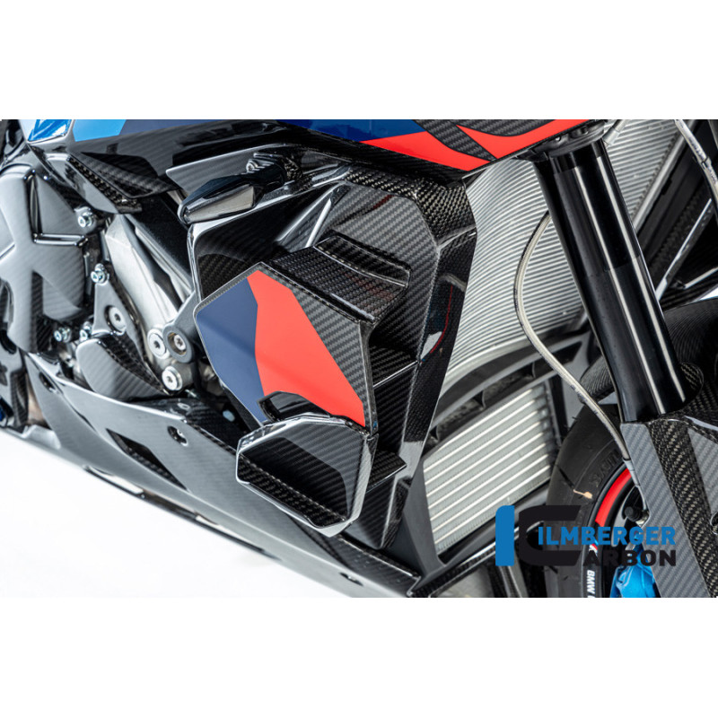 Flanc de radiateur avec aileron droit carbone pour BMW M 1000 XR | Ilmberger Carbon