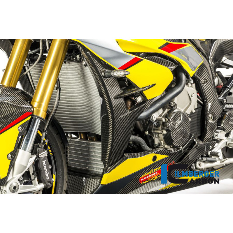 Habillage de radiateur gauche carbone pour BMW S 1000 XR | Ilmberger Carbon