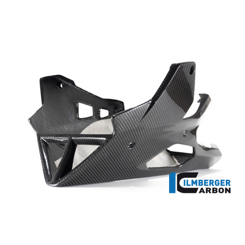 Sabot moteur version longue avec béquille centrale carbone pour BMW S 1000 XR | Ilmberger Carbon