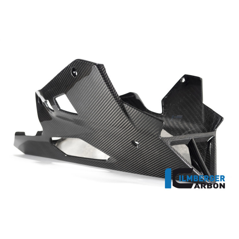 Sabot moteur version longue avec béquille centrale carbone pour BMW S 1000 XR | Ilmberger Carbon