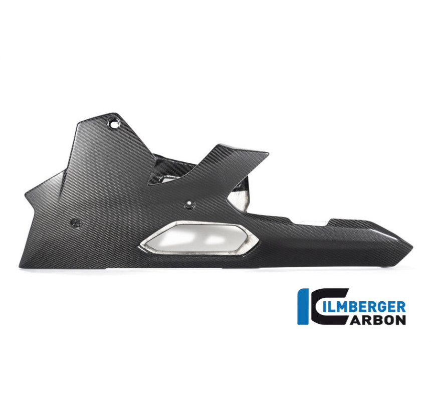 Sabot moteur version longue sans béquille centrale carbone pour BMW S 1000 XR | Ilmberger Carbon