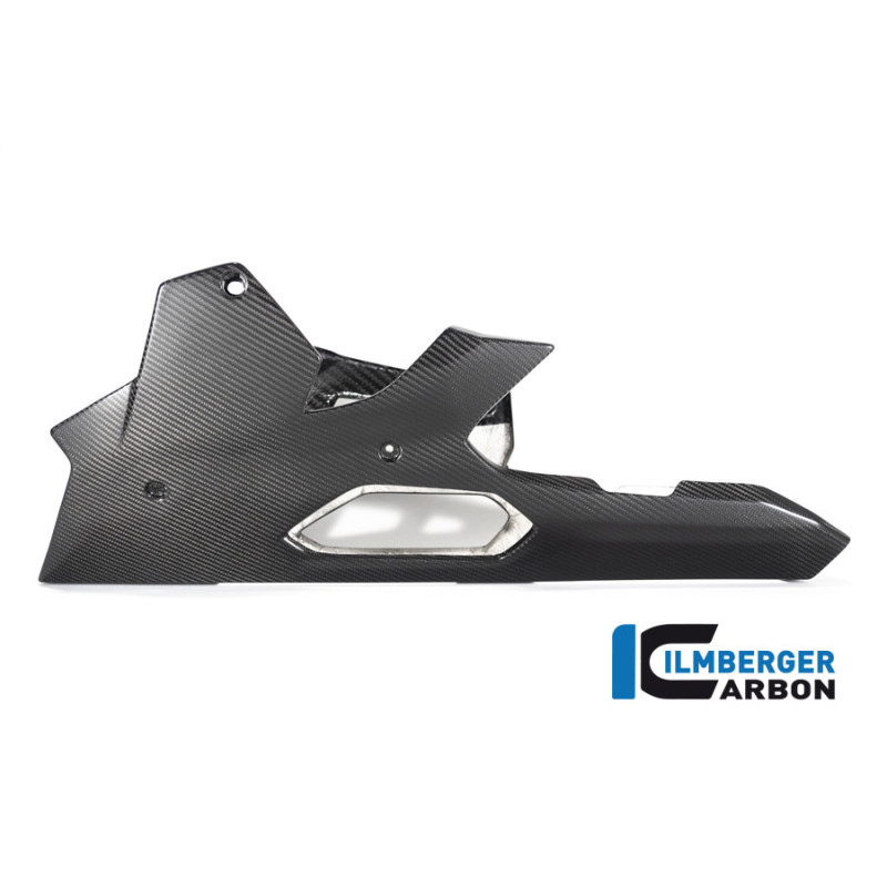 Sabot moteur version longue sans béquille centrale carbone pour BMW S 1000 XR | Ilmberger Carbon