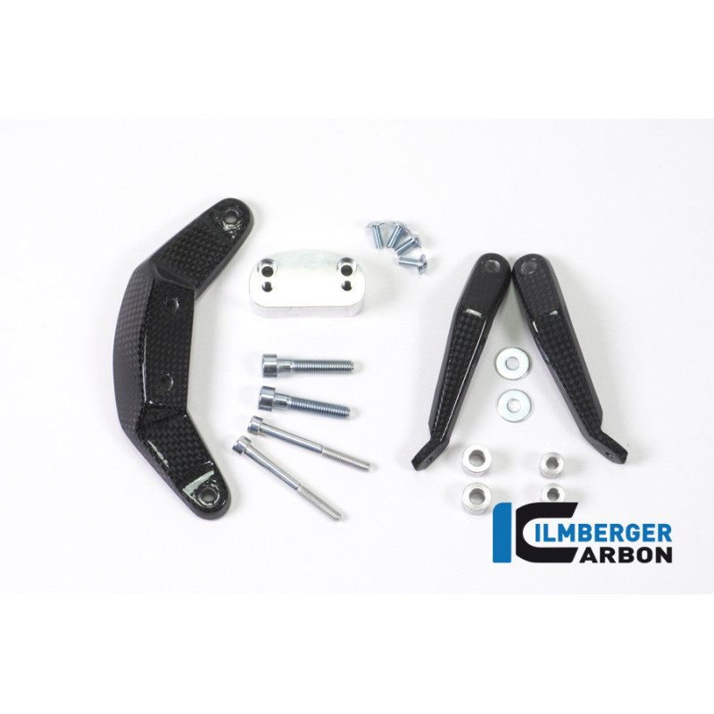 Kit de fixation de tête de fourche carbone pour BMW R nineT | Ilmberger Carbon