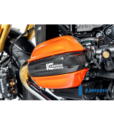 Cache de bougie gauche carbone pour BMW R 12 nineT | Ilmberger Carbon