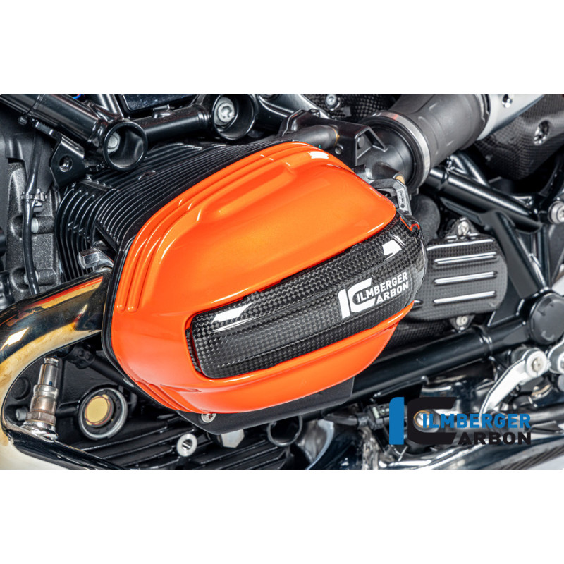 Cache de bougie gauche carbone pour BMW R 12 nineT | Ilmberger Carbon