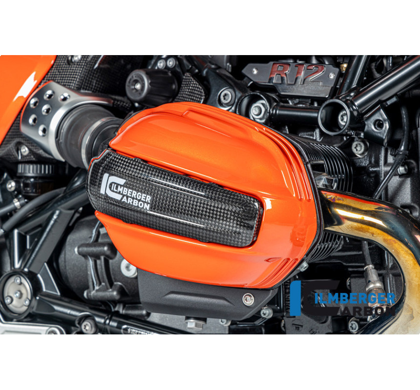 Cache de bougie droit carbone pour BMW R 12 nineT | Ilmberger Carbon